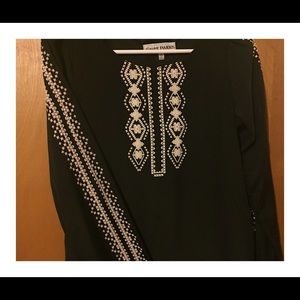 Long sleeved dress